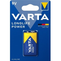 Varta ALKALINE Longlife Power 6LF22, 6LR61, 4922 9V